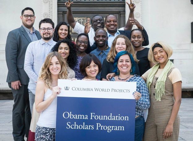 Du học sinh chào mừng quỹ học bổng Obama Foundation